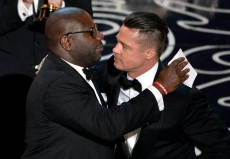 Steve McQueen and Brad Pitt